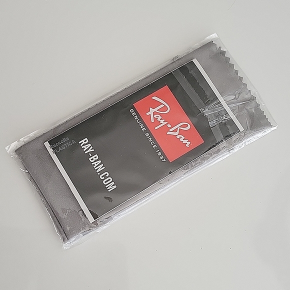 RAY BAN by LUXOTICA Faux Leather Brown Pebble Sunglass Case - UNISEX - EUC - Picture 15 of 15